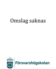 Förvarning och flygspaning : framväxten av den svenska strategiska flygspaningen 1930-1940